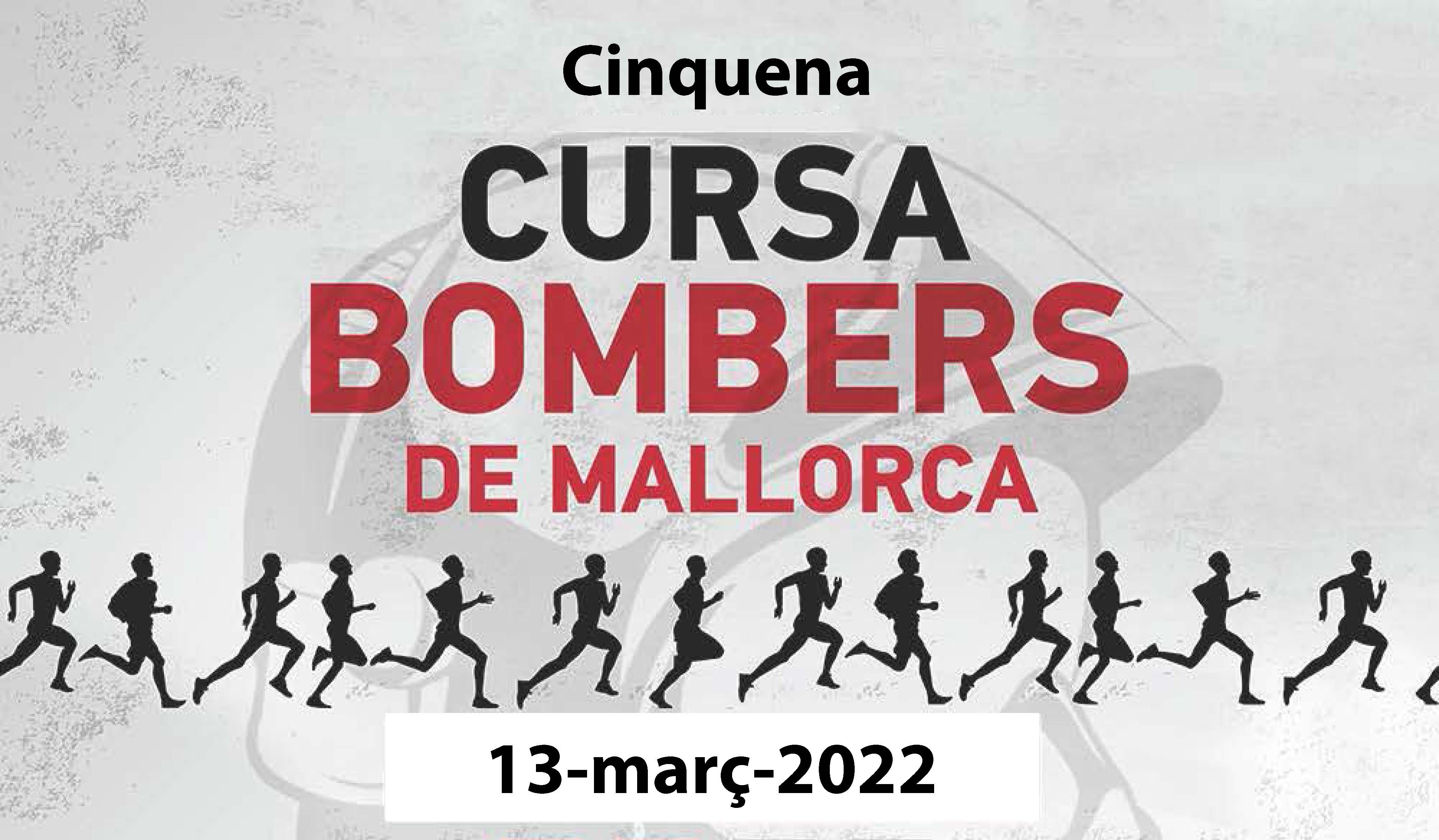 Cartell de la cursa Bombers de Mallorca.